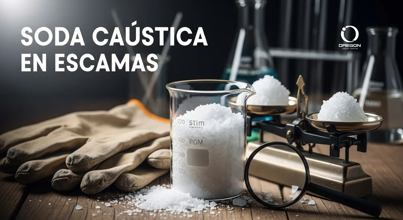 Soda Caustica En Escamas