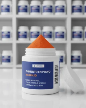 Pigmento En Polvo Naranjo 30 Ml