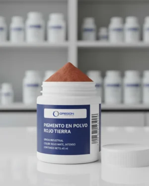 Pigmento En Polvo Rojo Tierra 45 Ml
