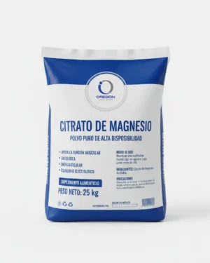 Citrato De Magnesio 25 Kg