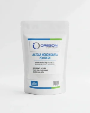 Lactosa Monohidratada 200 Mesh 1 Kg