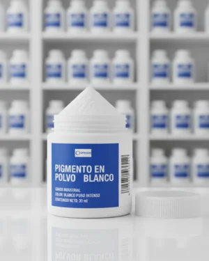 Pigmento En Polvo Blanco 30 Ml