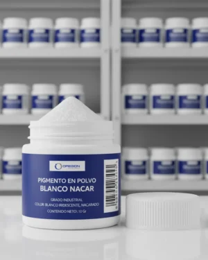 Pigmento En Polvo Blanco Nacar 10 Gr