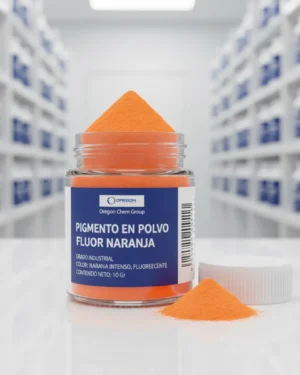 Pigmento En Polvo Fluor Naranja 10 Gr