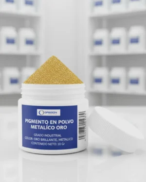 Pigmento En Polvo Metalico Oro 10 Gr