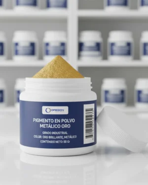 Pigmento En Polvo Metalico Oro 50 Gr