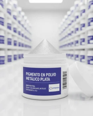 Pigmento En Polvo Metalico Plata 10 Gr