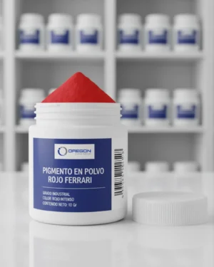 Pigmento En Polvo Rojo Ferrari 10 Gr