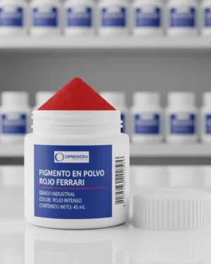 Pigmento En Polvo Rojo Ferrari 45 Ml