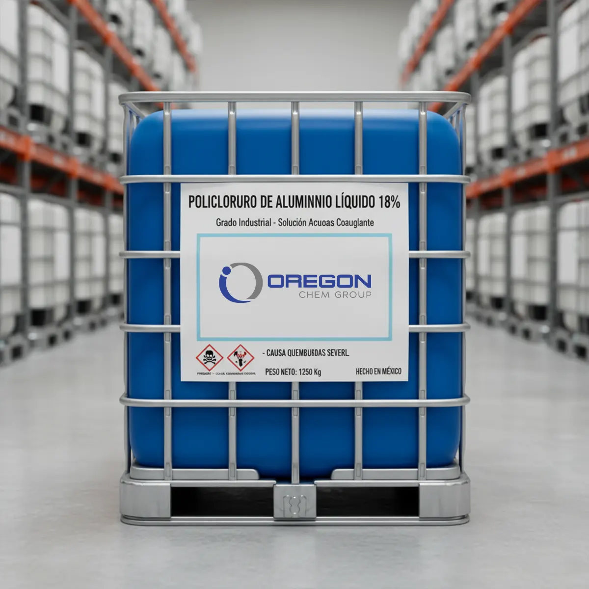 Policloruro de Aluminio Líquido 3 Policloruro De Aluminio 18 1250K