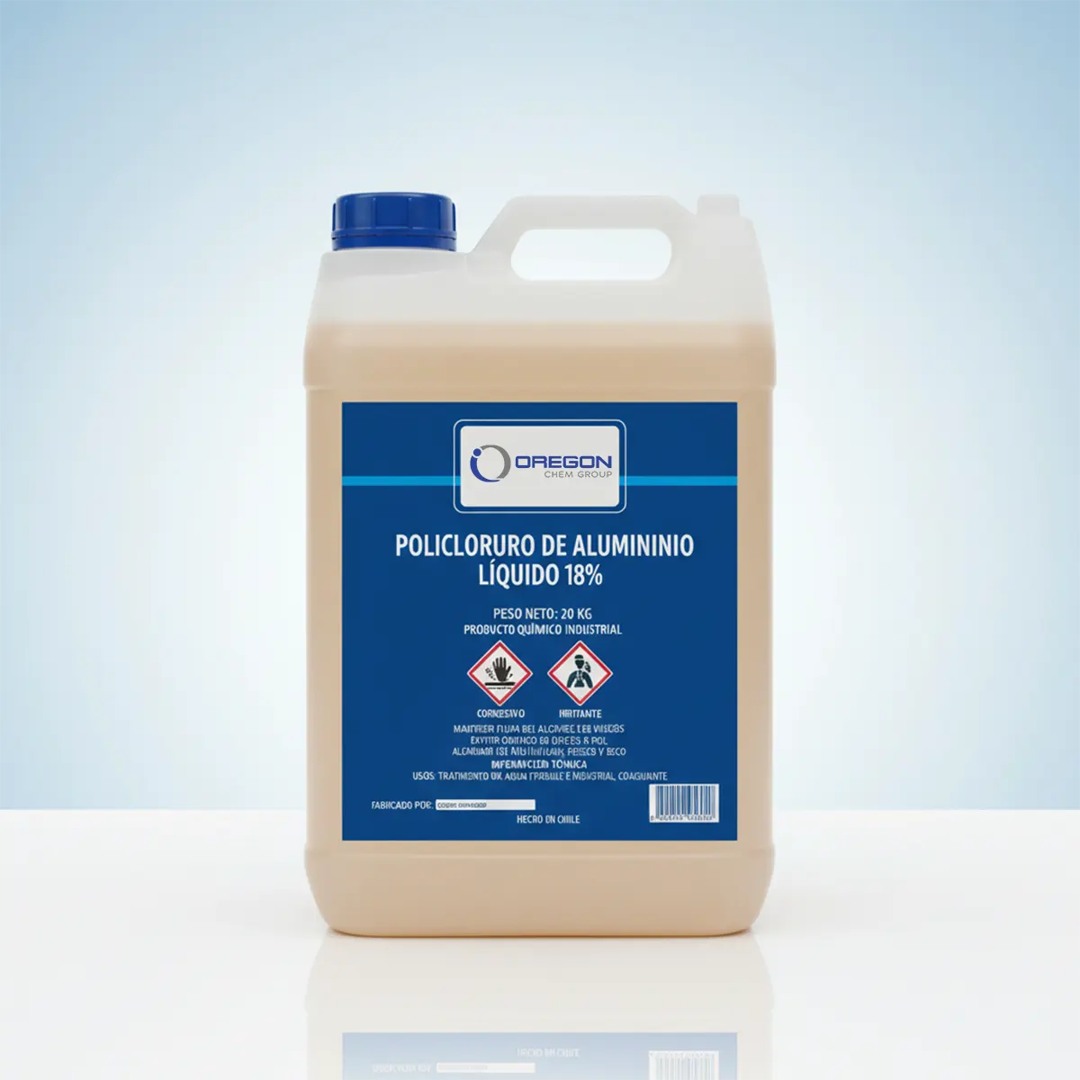 Policloruro de Aluminio Líquido 1 Policloruro De Aluminio 18 20K