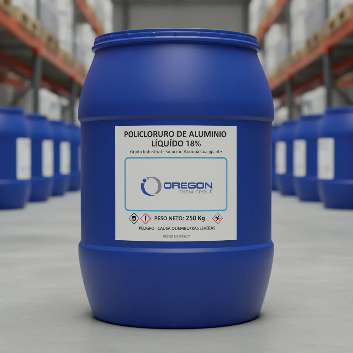 Policloruro de Aluminio Líquido 2 Policloruro De Aluminio 18 250K