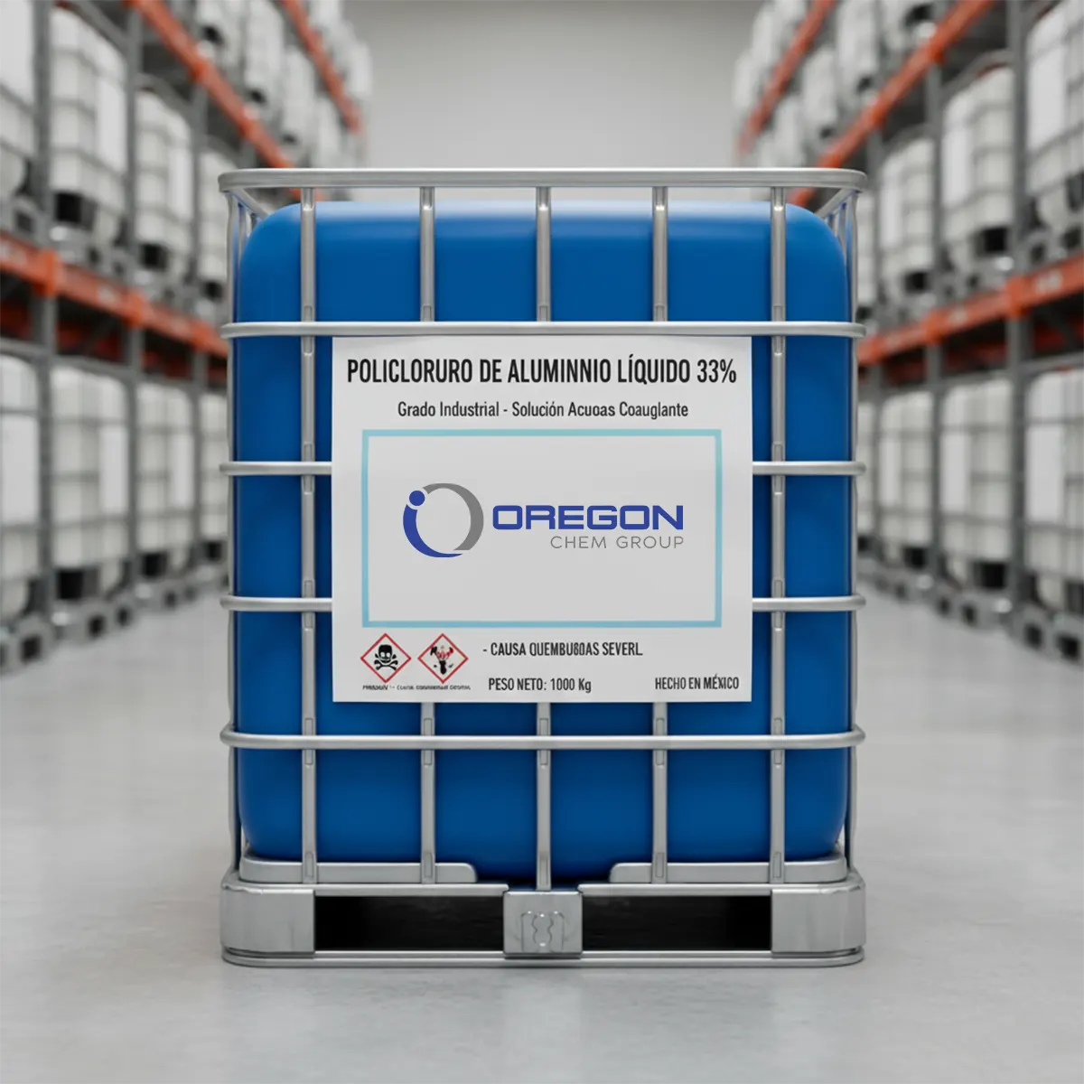 Policloruro de Aluminio Líquido 4 Policloruro De Aluminio 33 1000