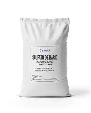 Sulfato De Bario 25 Kg