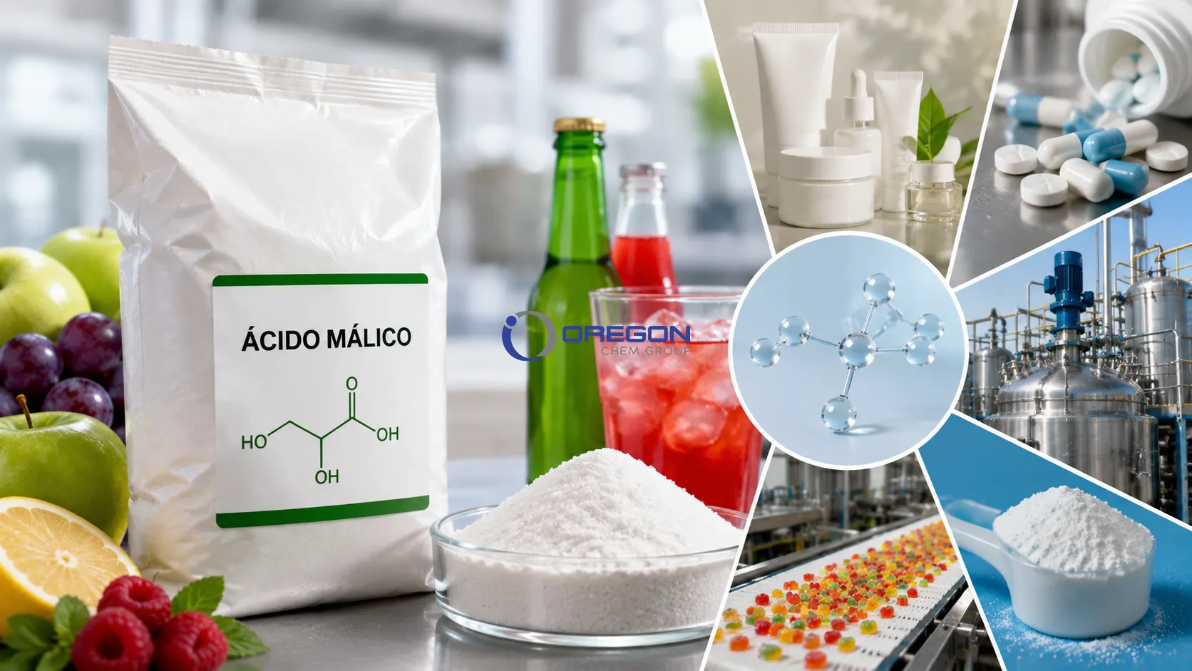Ácido Málico: mucho más que un acidulante para alimentos y bebidas 1 Ácido Málico