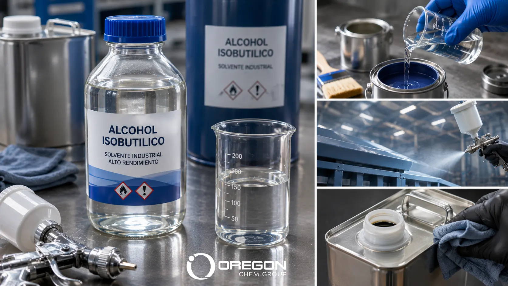 Alcohol Isobutílico: el solvente estratégico para pinturas, recubrimientos y formulaciones industriales de alto rendimiento 1 Alcohol Isobutílico